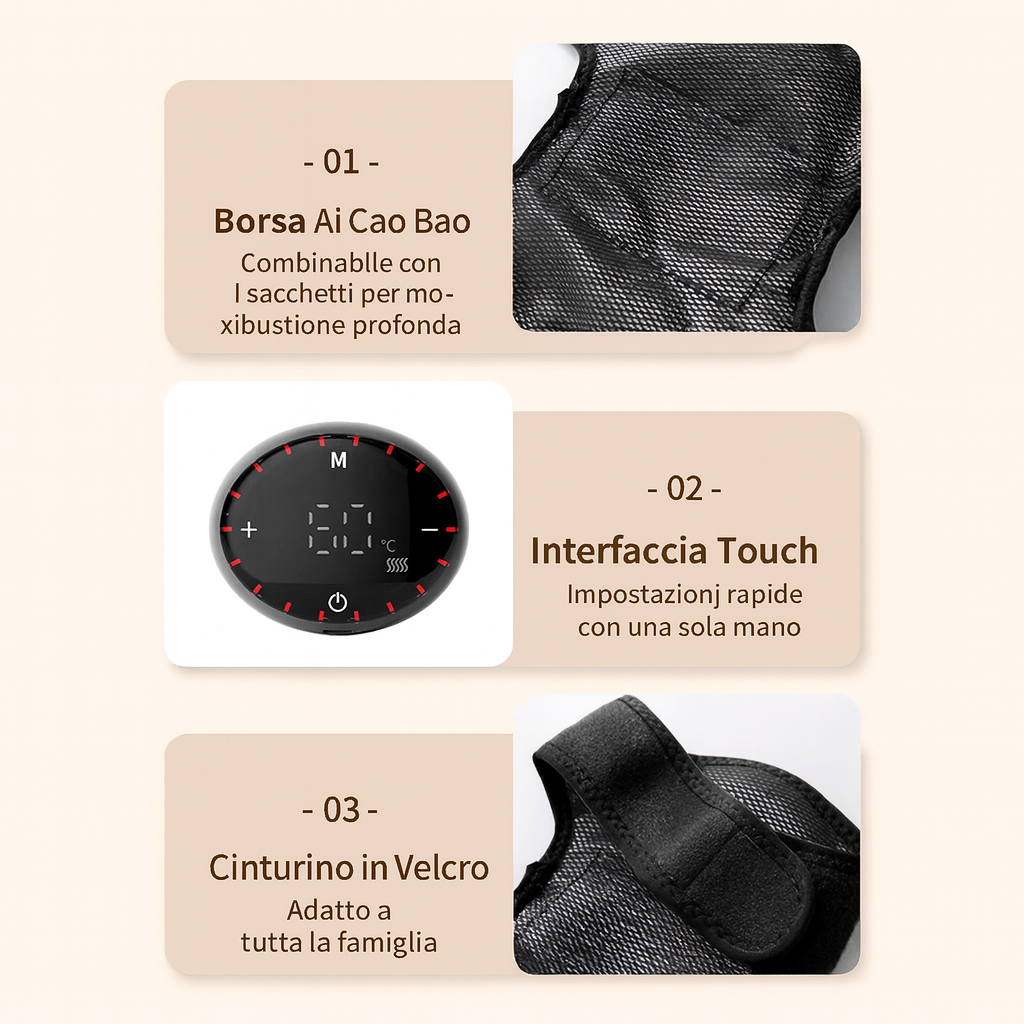 Massaggiatore Articolare Smart - Sollievo mirato, comfort totale.